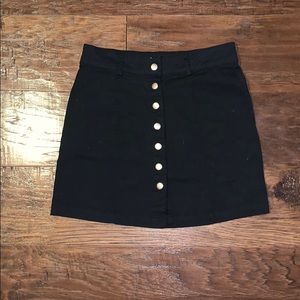 Black skirt